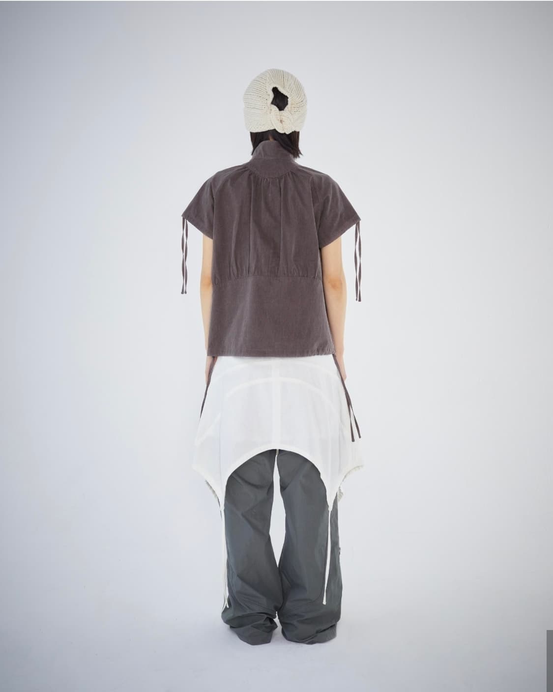 코이세이오 스카프 햇 베이지 (SCARF HAT BEIGE) 상품이미지6