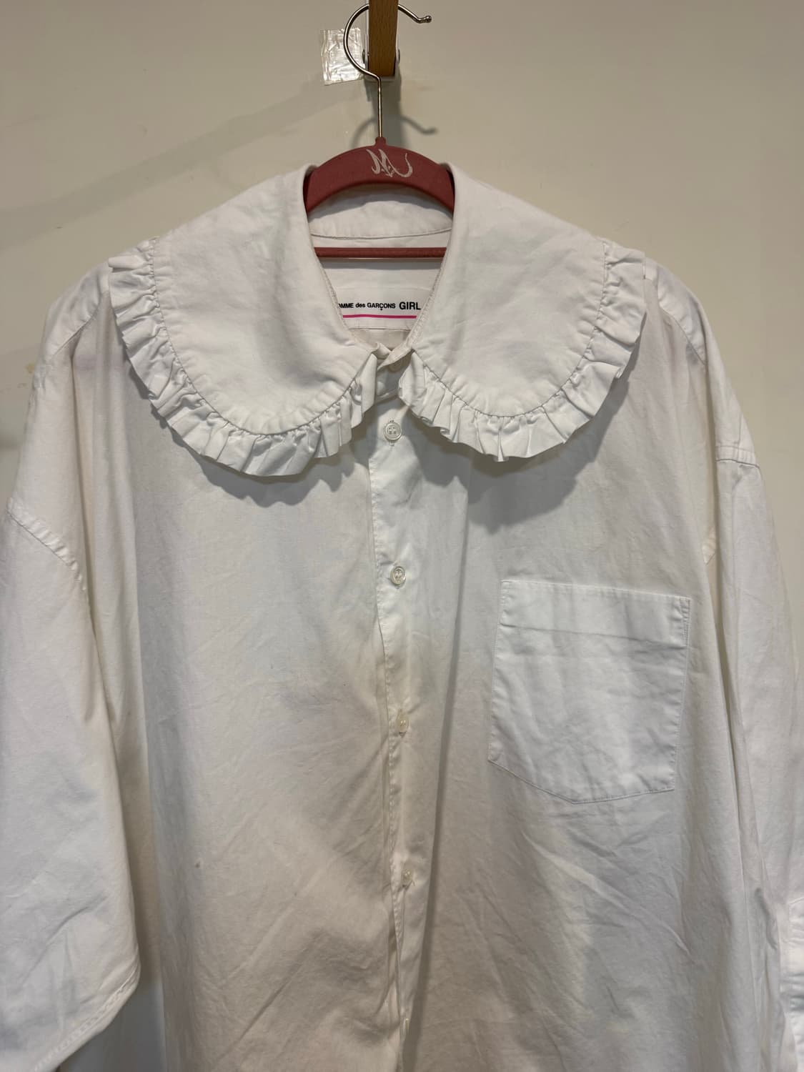 comme des garcons 꼼데가르송 girl 카라 블라우스 상품이미지5