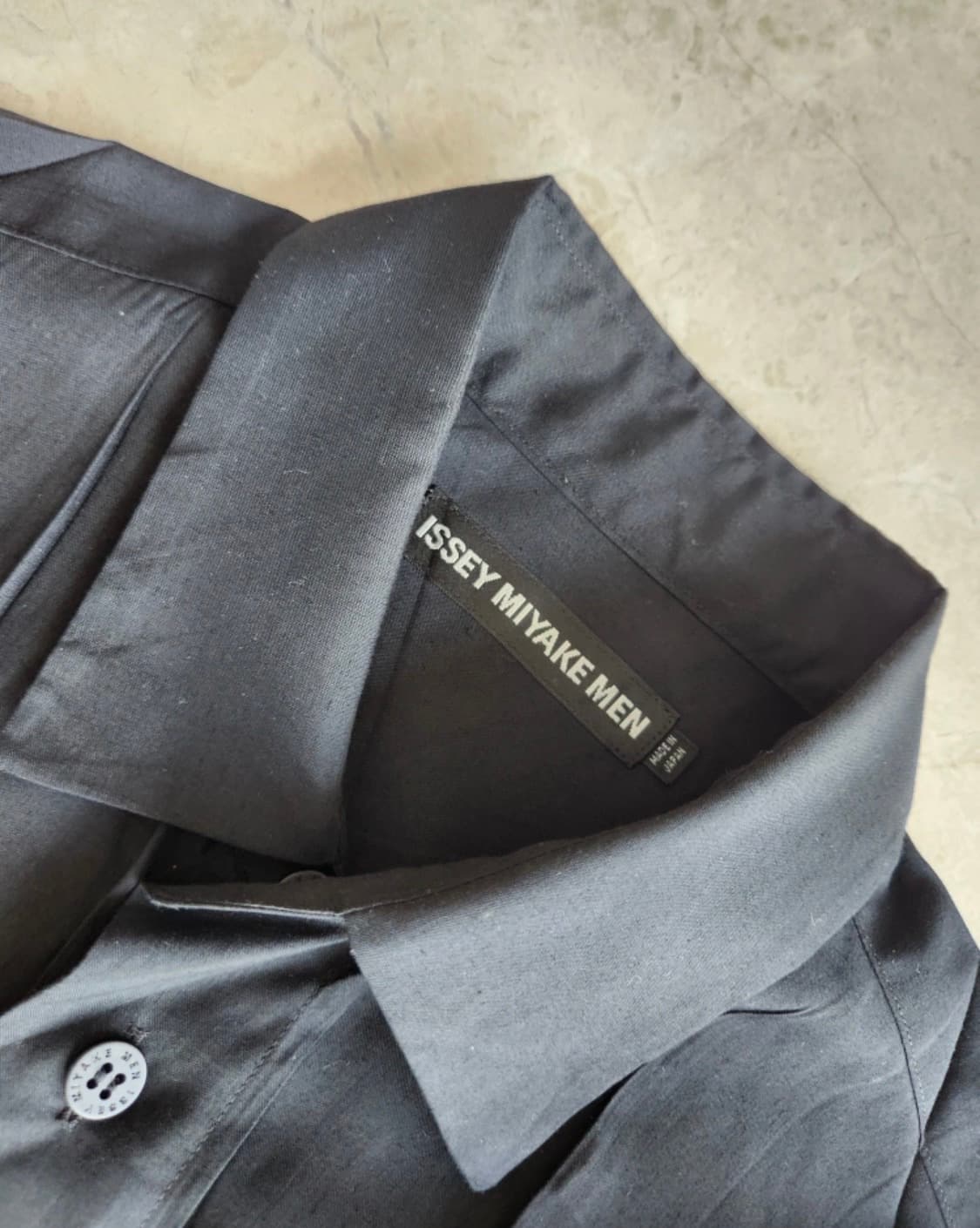 이세이미야케 옴므 셔츠 블랙 상품이미지4