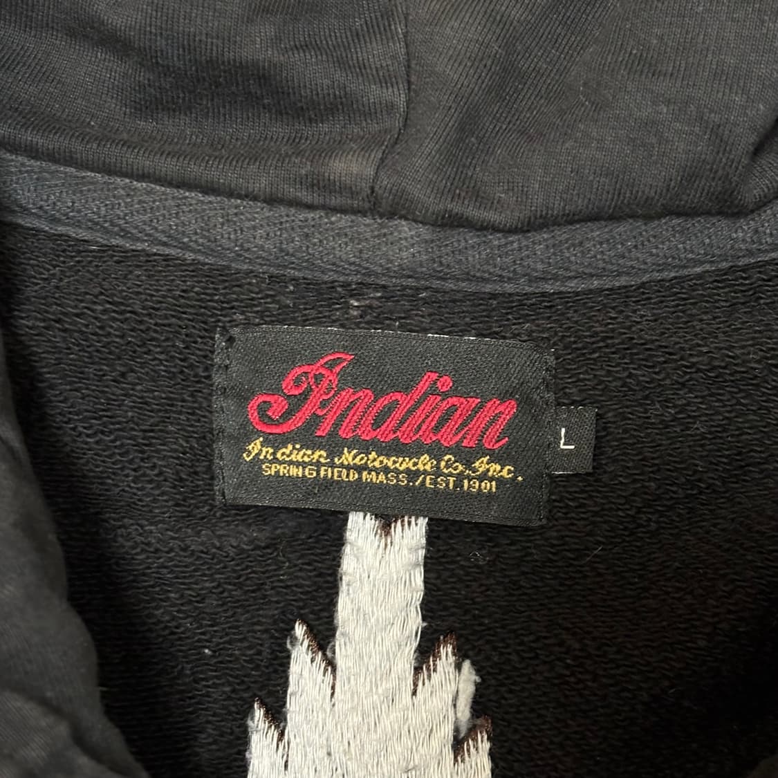 인디안 모터사이클 아일렛 후드집업  상품이미지6