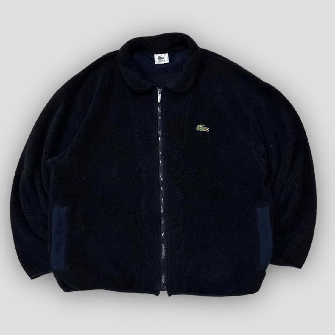 라코스테 블랙 폴라텍 플리스 후리스 자켓 상품이미지1