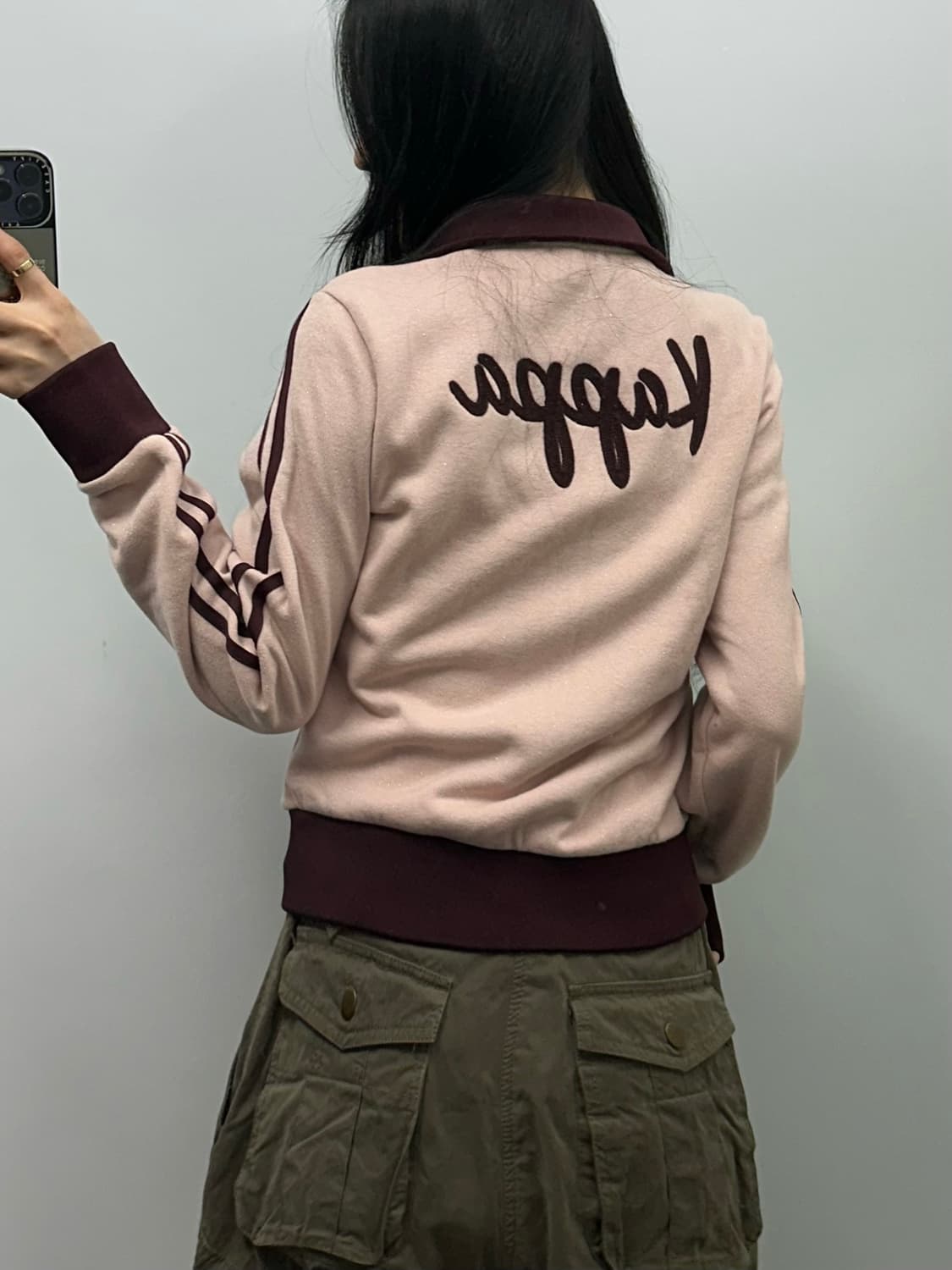 카파 y2k 와투케 딸기우유 트랙탑 져지 상품이미지2