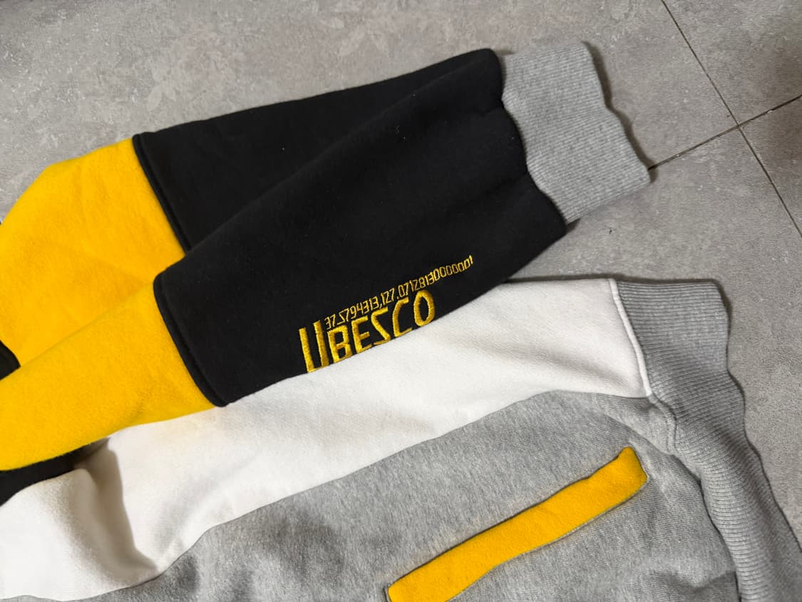 UBESCO 안감 기모 헤비 코튼 스웻후디 110size  상품이미지3