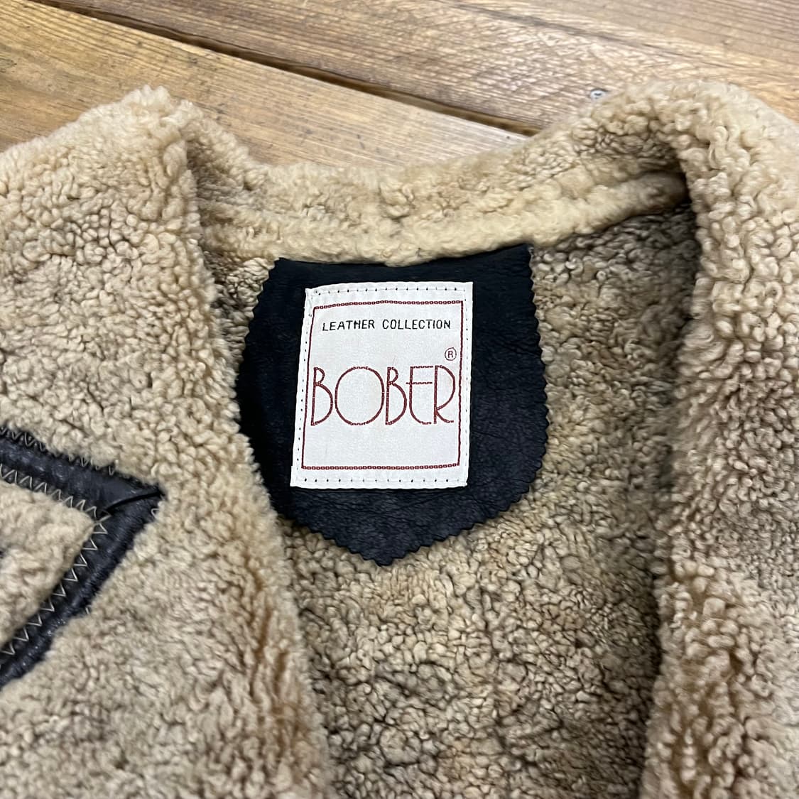 1990S 무스탕 양가죽 양털 빈티지 상품이미지3