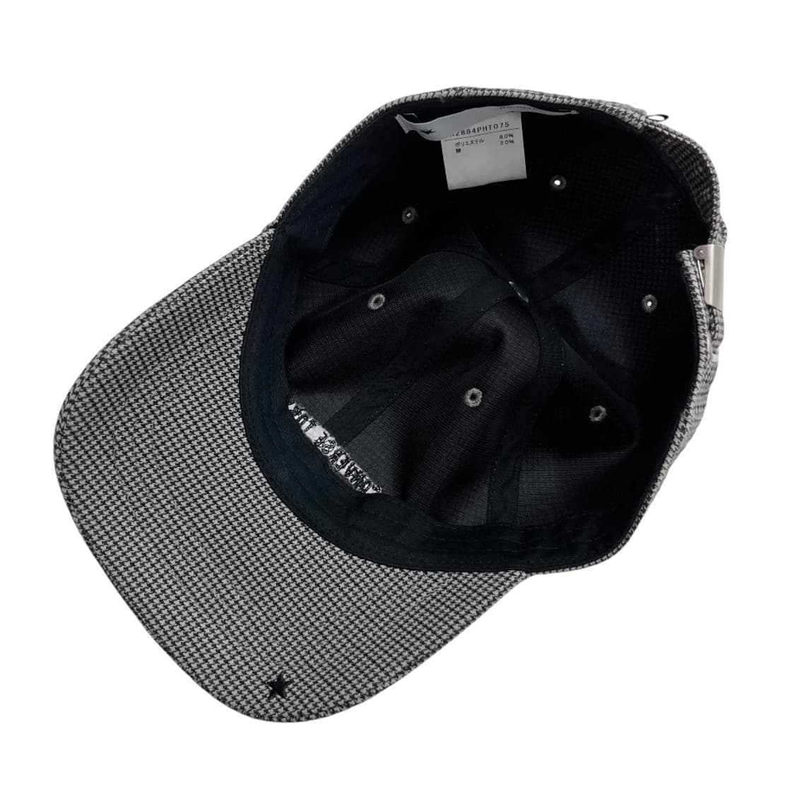 컨버스 도쿄 재비체크 블랙 볼캡 상품이미지9