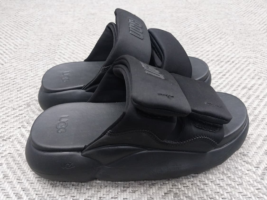 UGG LA 알토 블랙 플랫폼 슬리퍼 37사이즈 상품이미지6