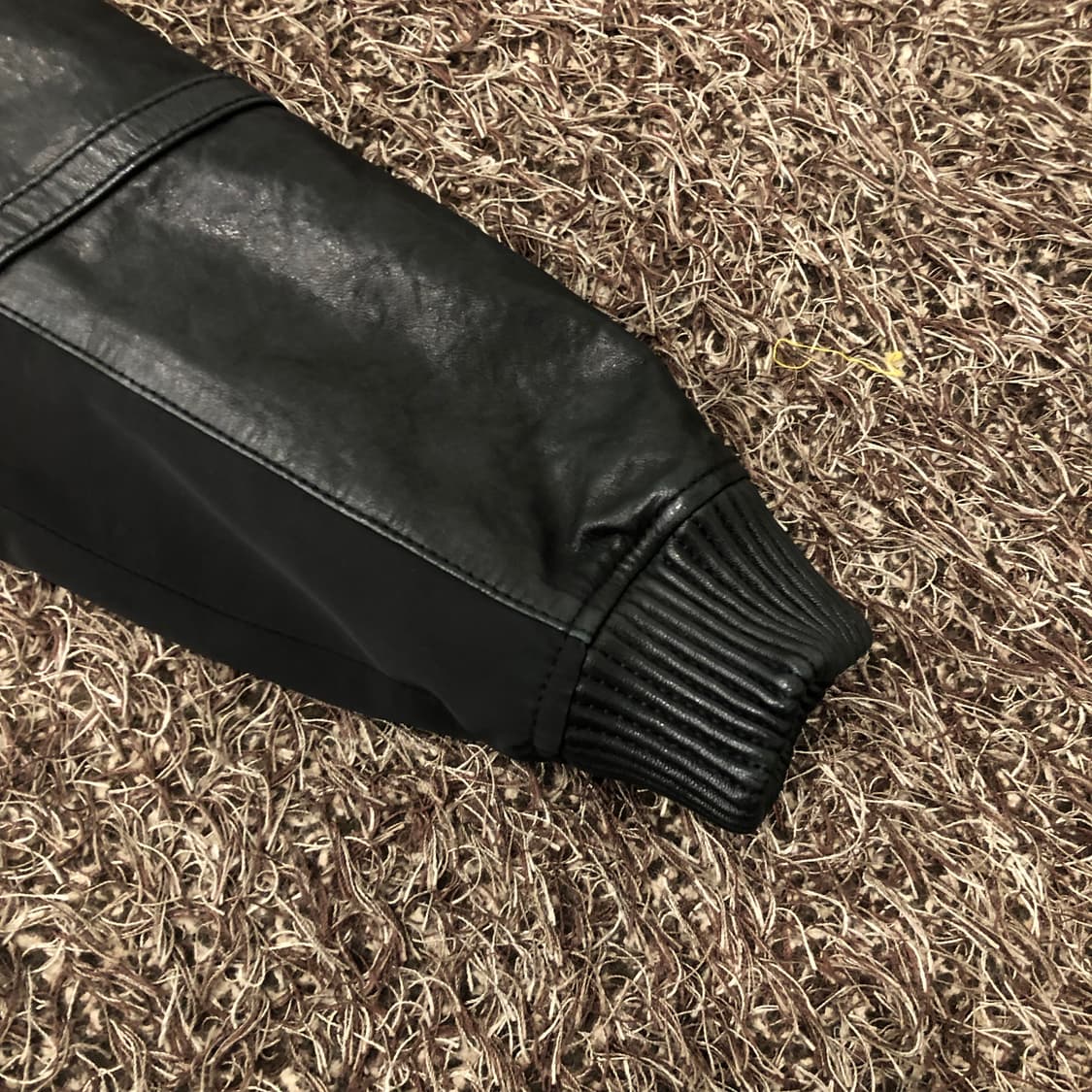 100 닉스 양가죽 믹스 레더 가죽 자켓 상품이미지4