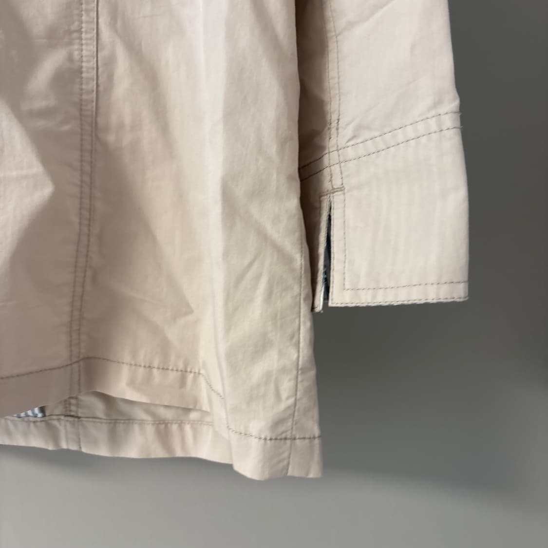 Crocodile beige jacket M 상품이미지5