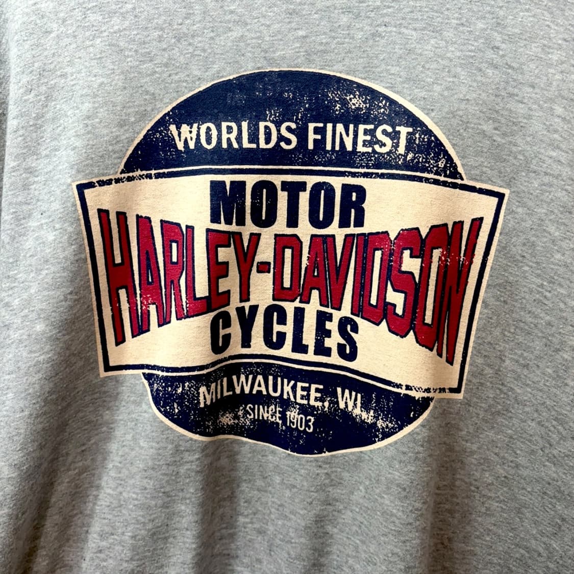 할리 데이비슨 루스핏 맨투맨 스웻 셔츠 (XL) 상품이미지2