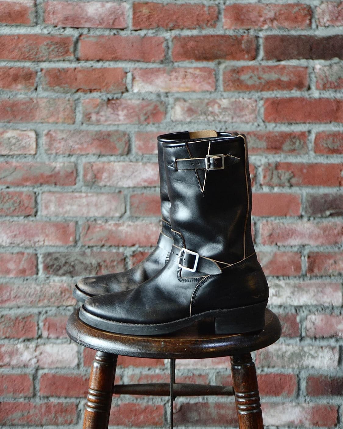 Addict Boots 홀스벗 엔지니어 부츠 블랙 8 상품이미지6