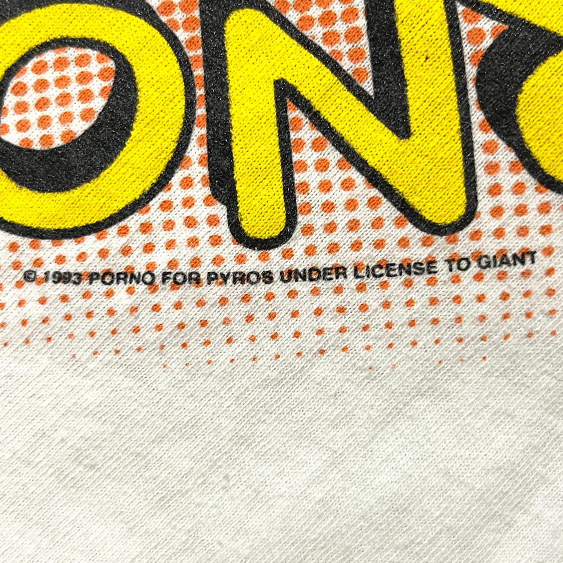 90s 빈티지 밴드티 반팔 티셔츠 / porno for pyros 상품이미지5