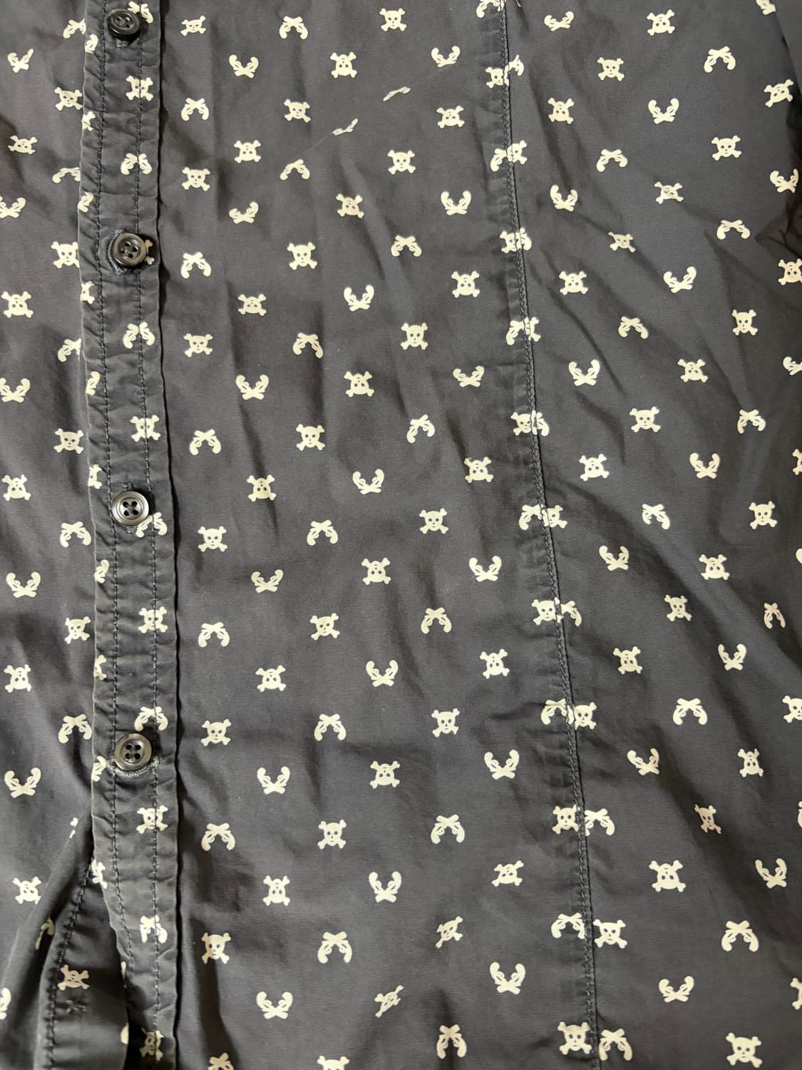 리바이스 빈티지 해골 셔츠 상품이미지3