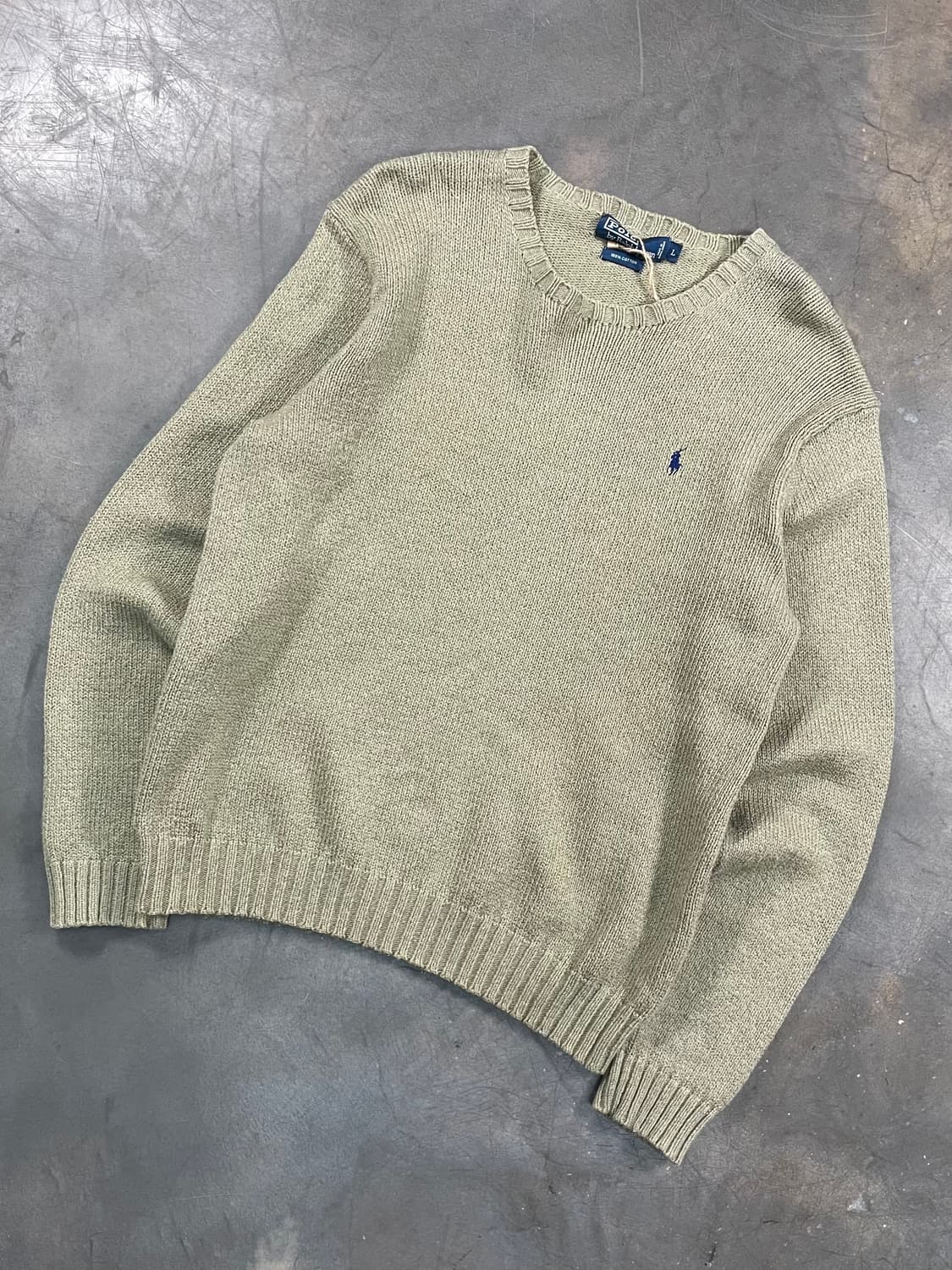 폴로 솔리드 니트 상품이미지2