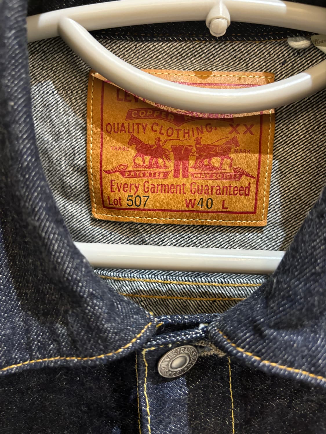 LVC 1953 Type II 507XX V1 Rigid Denim  상품이미지2