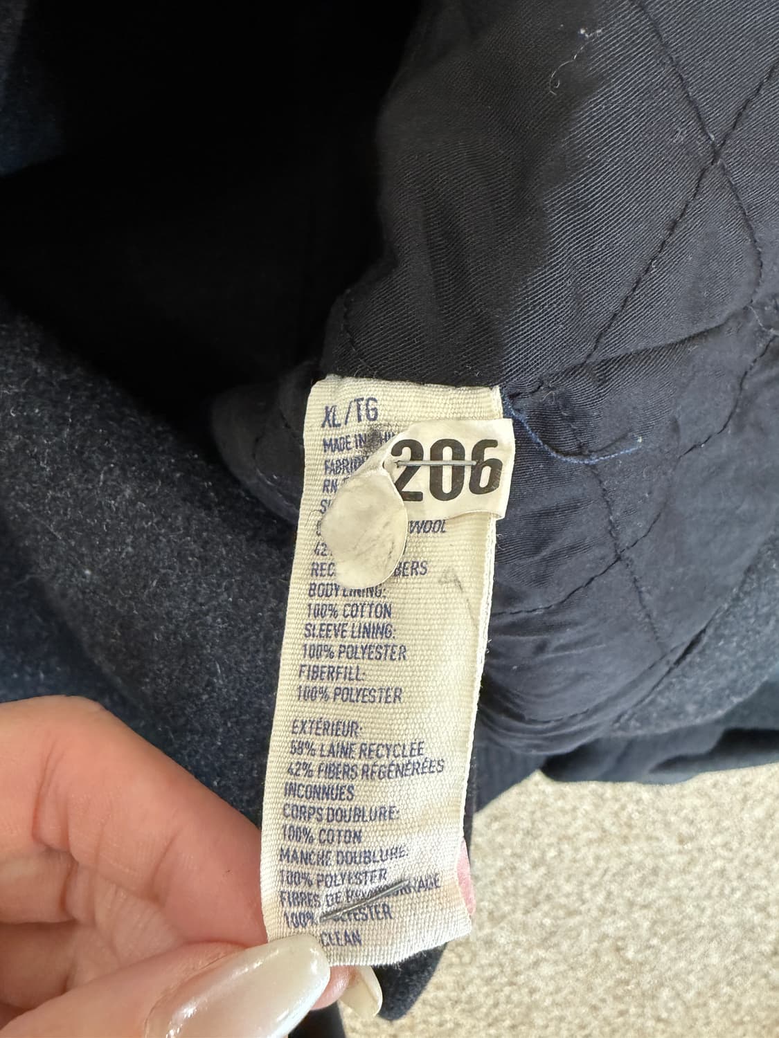 아메리칸 이글 울 피코트 상품이미지7