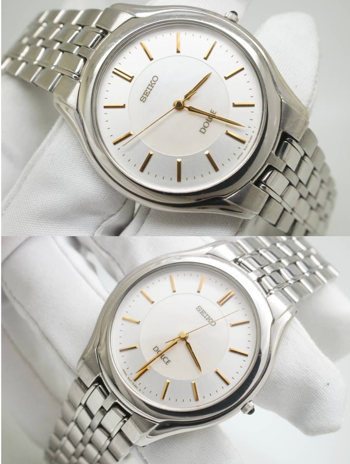 미품) 세이코 돌체 8N41-6030 쿼츠 시계 상품이미지1