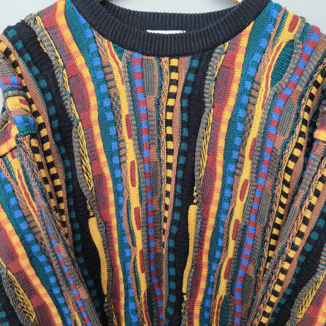 Giovanni Uomo 이테리 쿠지패턴 케이블 니트 상품이미지3