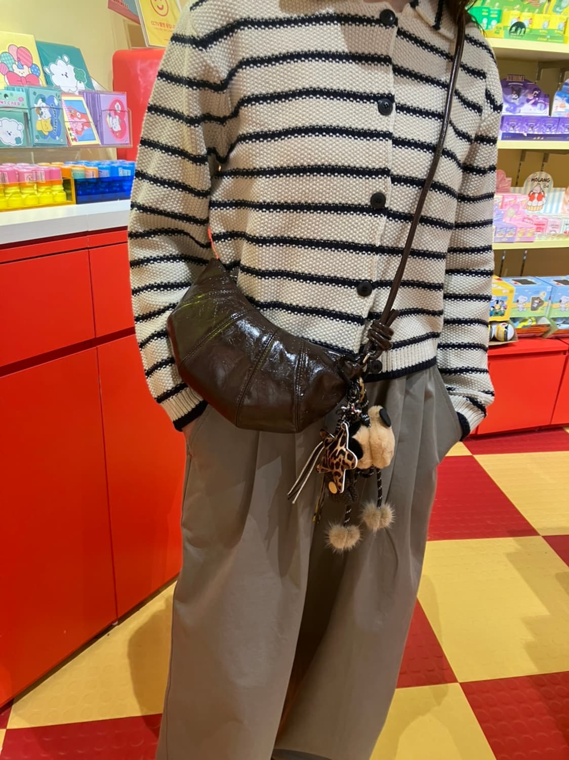 Lep Vonj 레프본 크루아상 호보백  상품이미지5
