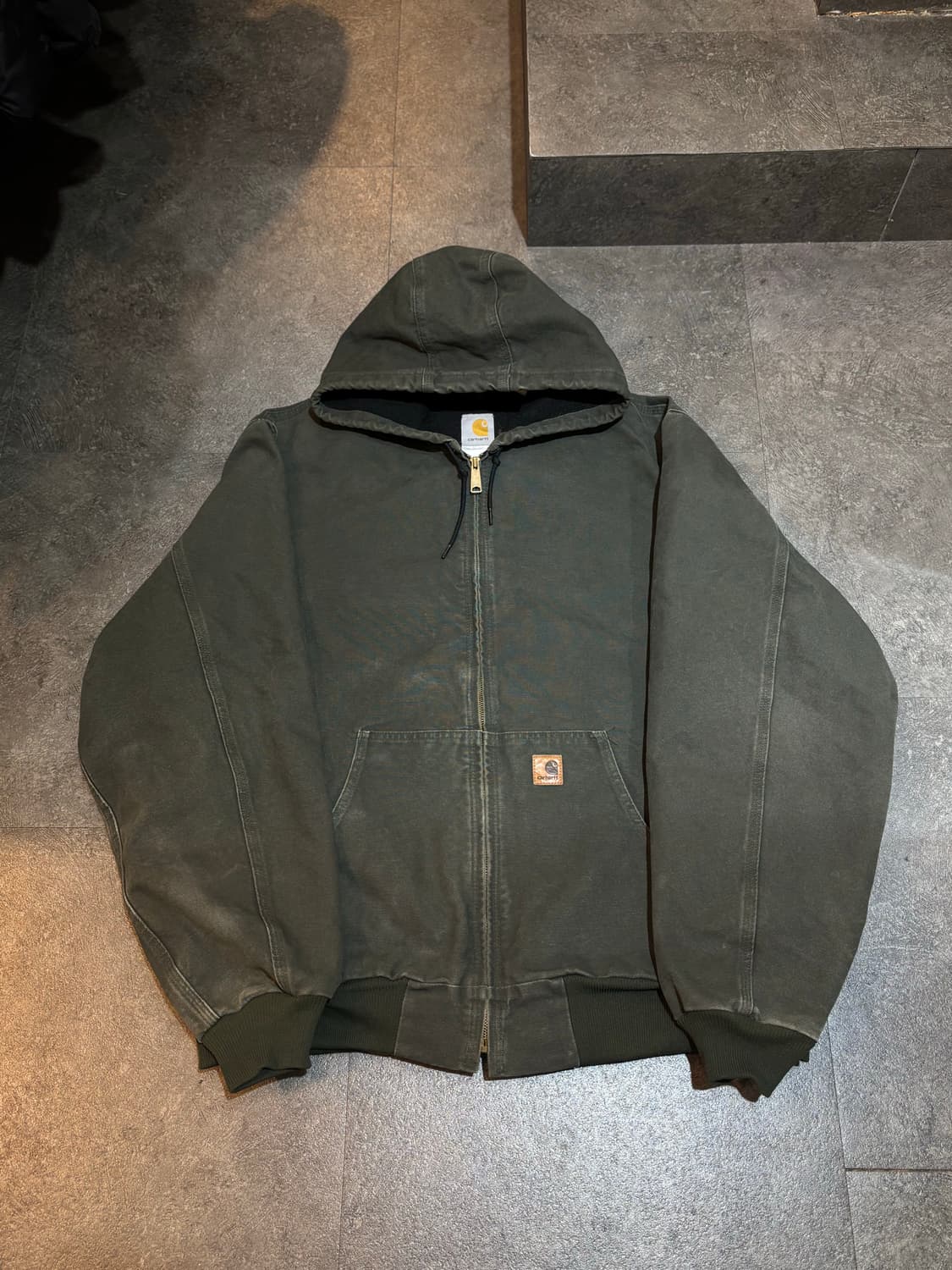 carhartt 칼하트 모스그린 덕 액티브 자켓 j25 mos  상품이미지2