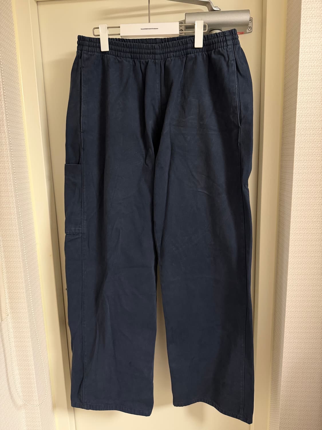 (L)이지갭 사틴 카고 네이비 상품이미지1