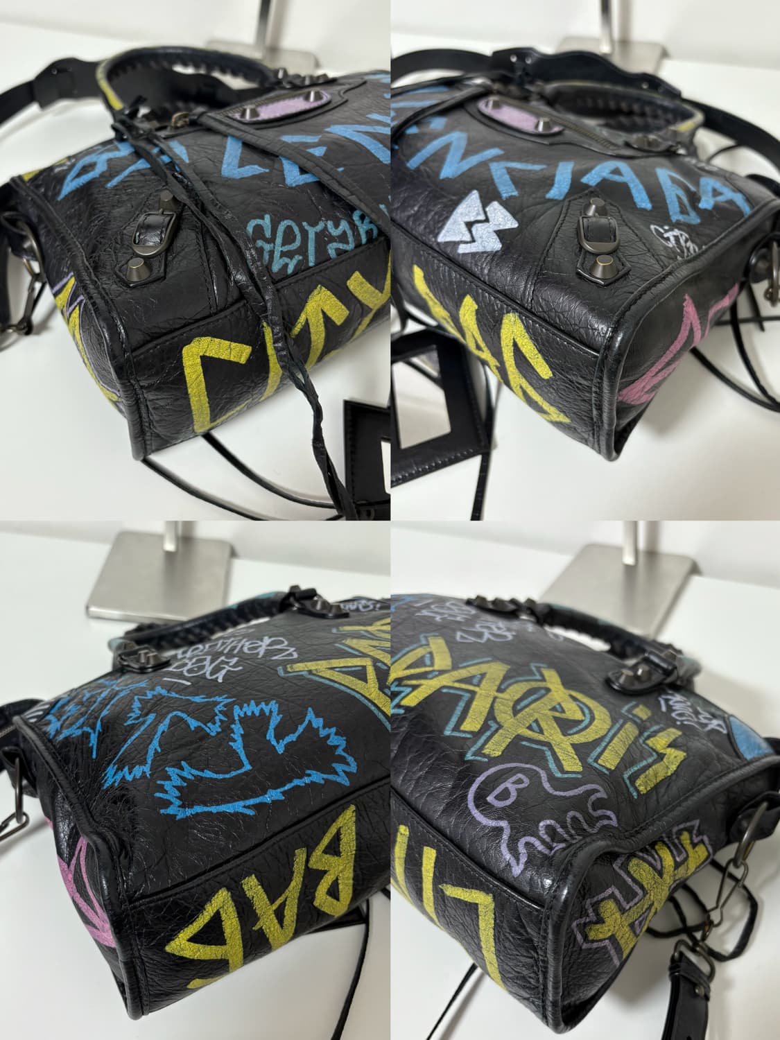발렌시아가 그래피티 모터백 스몰 상품이미지9