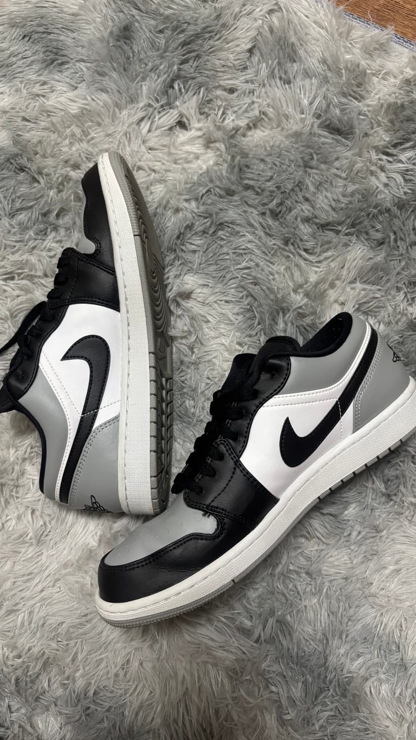 조던1 로우 라이트 스모크 그레이 블랙 275 상품이미지1