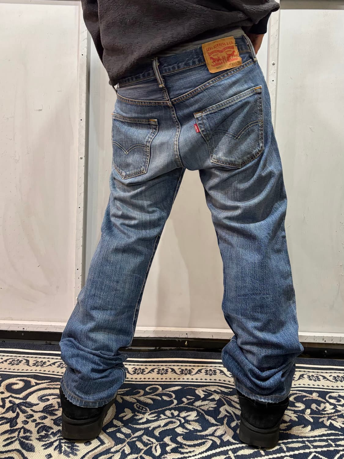 90s LEVIS 501 denim washing jeans 상품이미지4