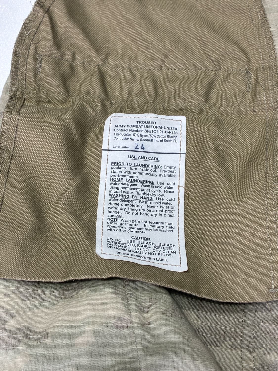 미군 전투복 하의 (36-37) 상품이미지4