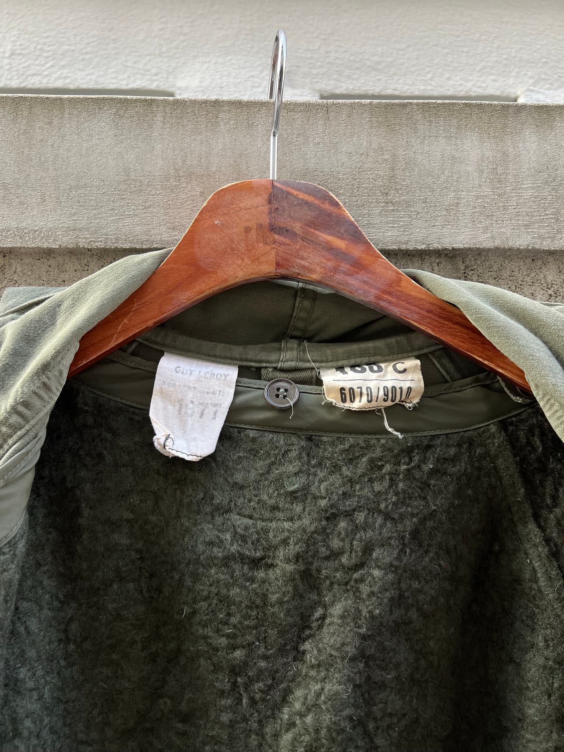 1970s FRENCH ARMY M-64 PARKA 모즈파카 개파카 상품이미지10