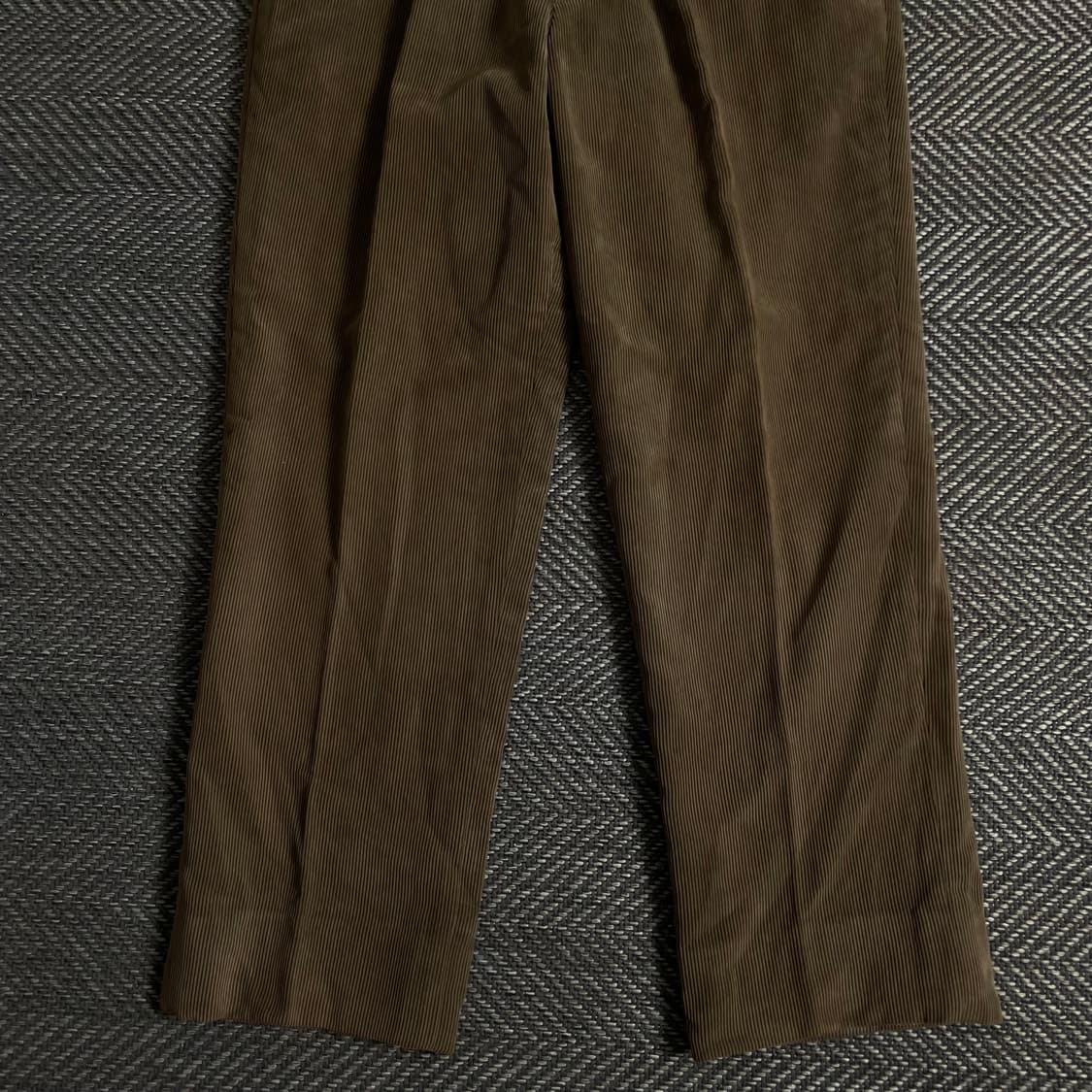 CAUCCI 브라운 코듀로이 와이드 팬츠y 3371 상품이미지3