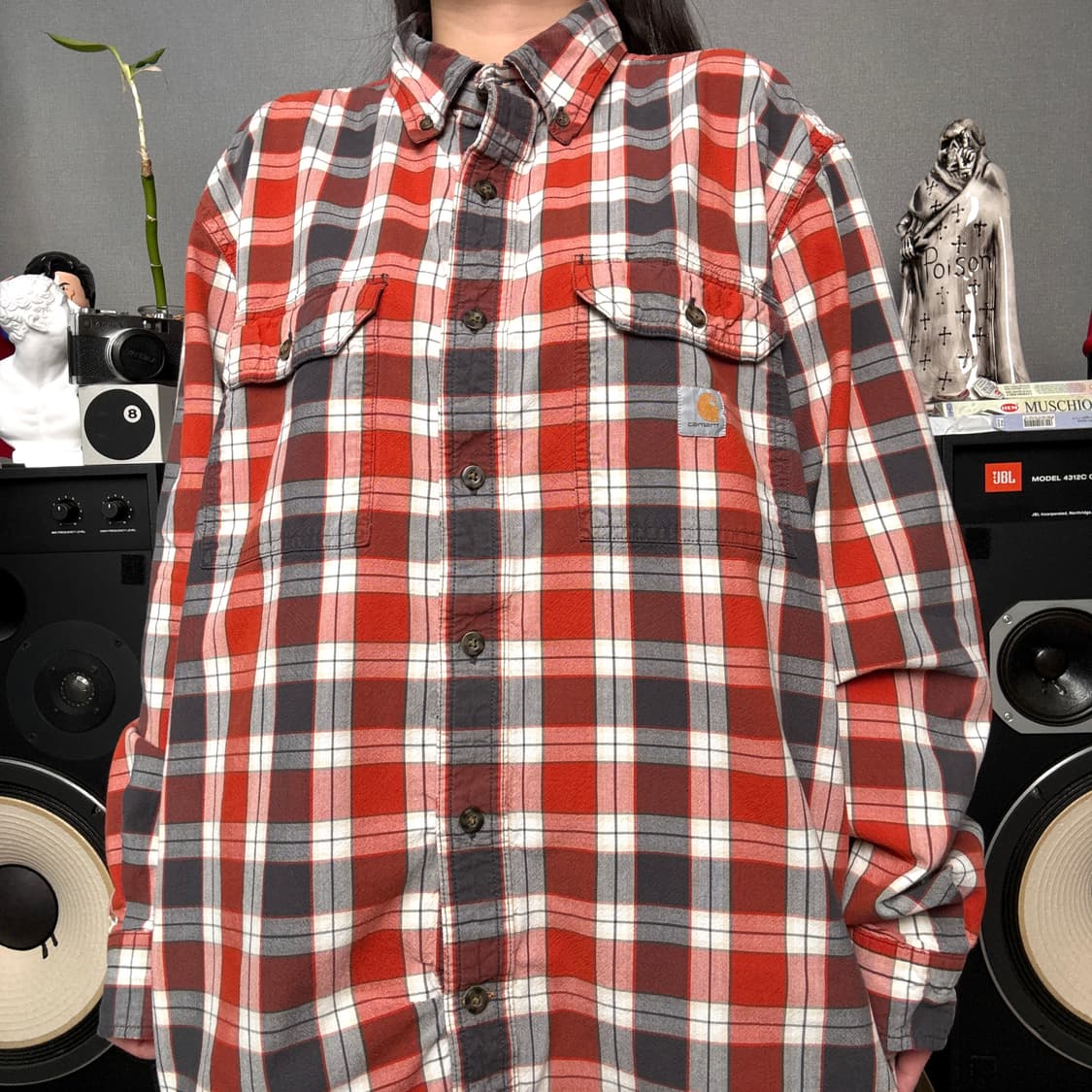 칼하트 체크셔츠 상품이미지1