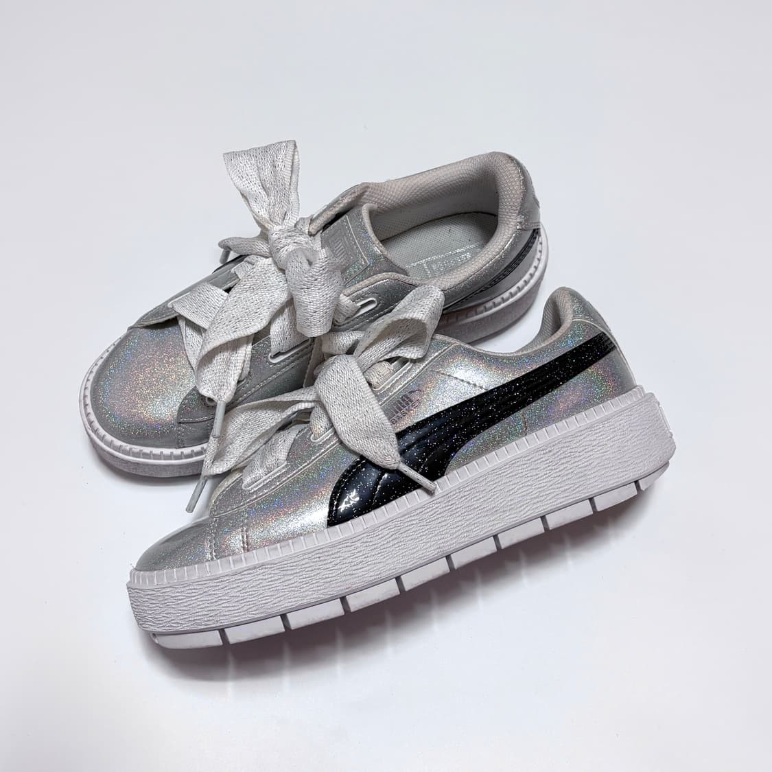 Puma 플랫폼 홀로그램 스니커즈 240-245 상품이미지1