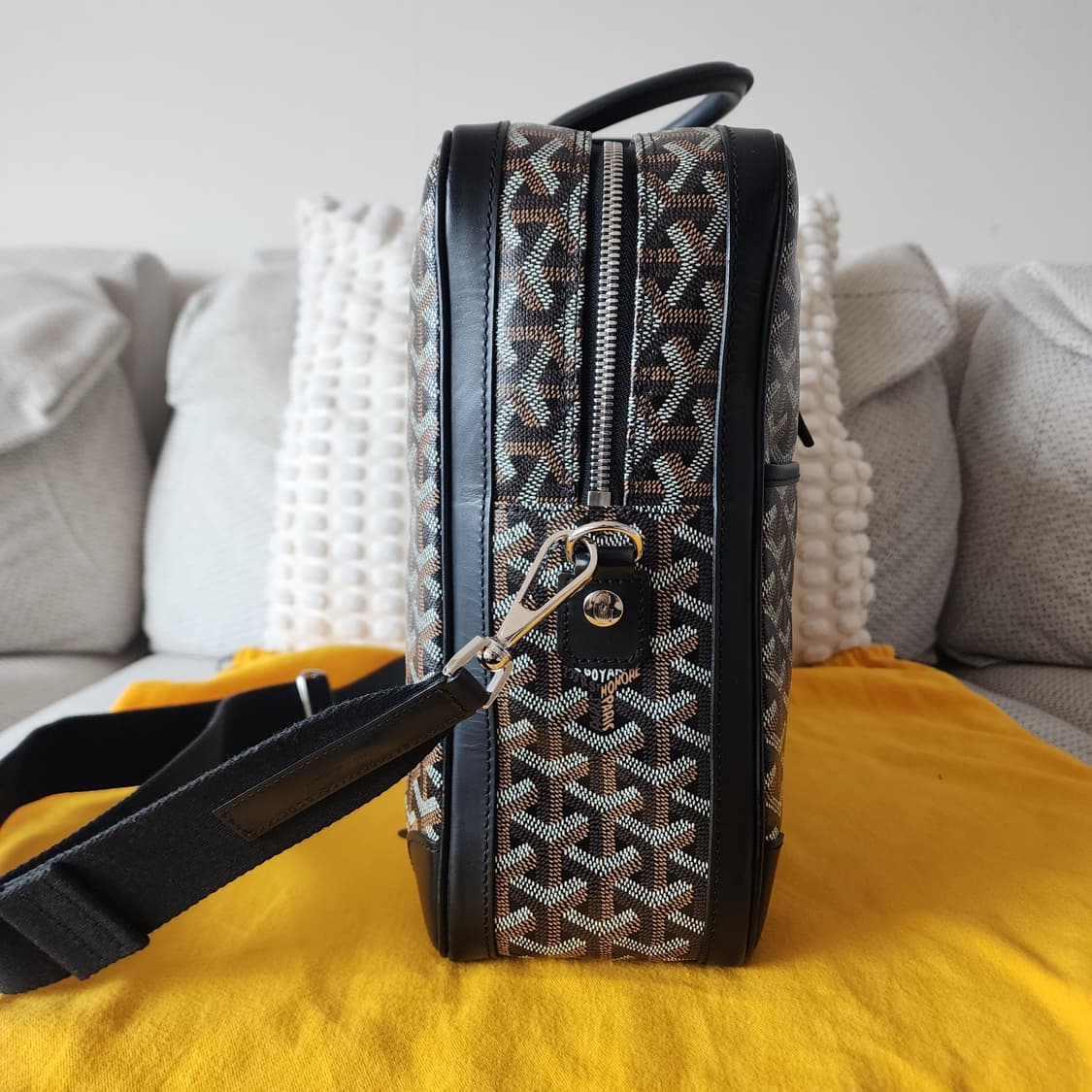 전시품급 고야드 암바사드 mm 서류가방 브리프케이스 토트 숄더백 상품이미지4