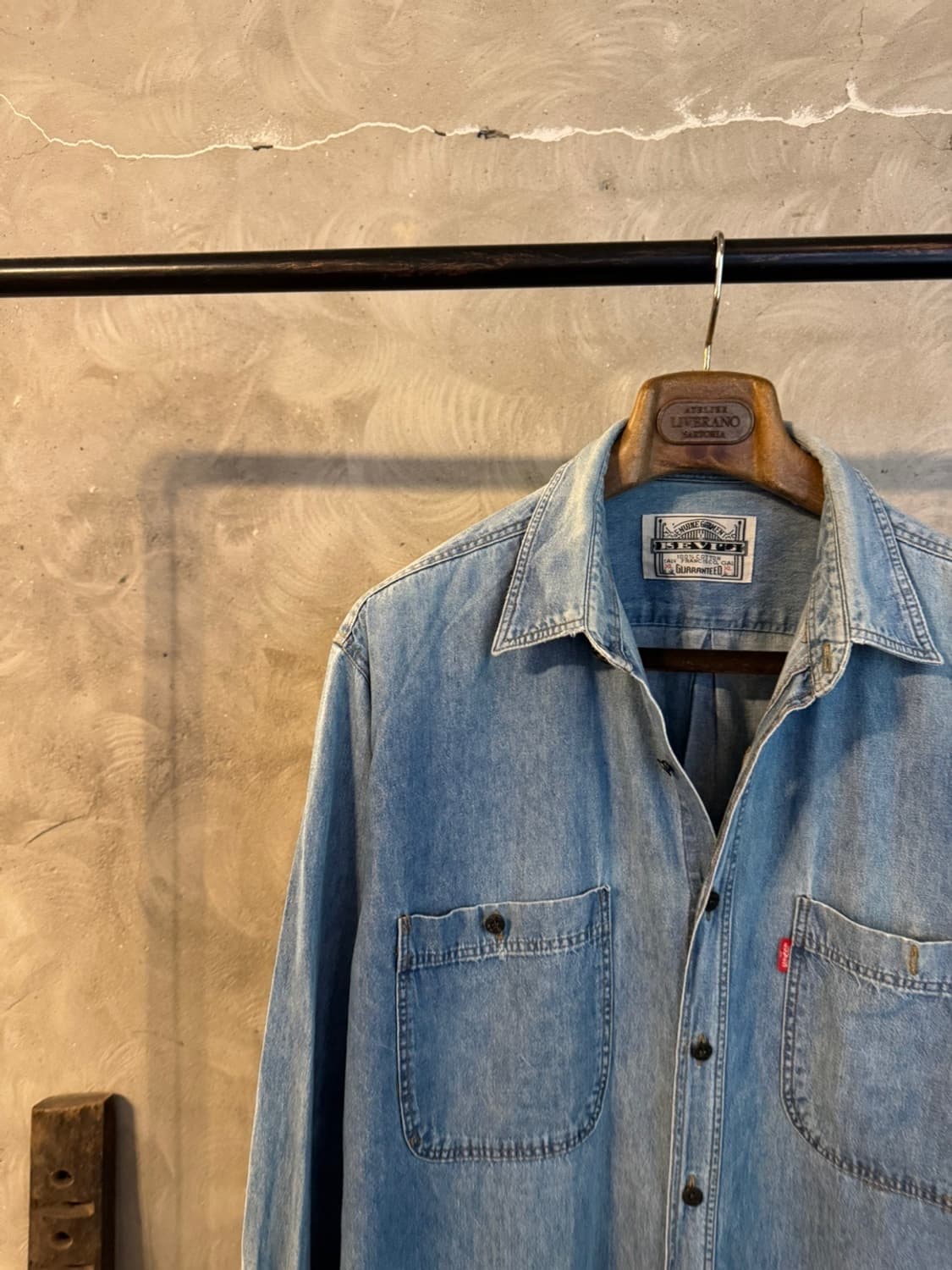 리바이스 데님 셔츠 100~105 상품이미지4