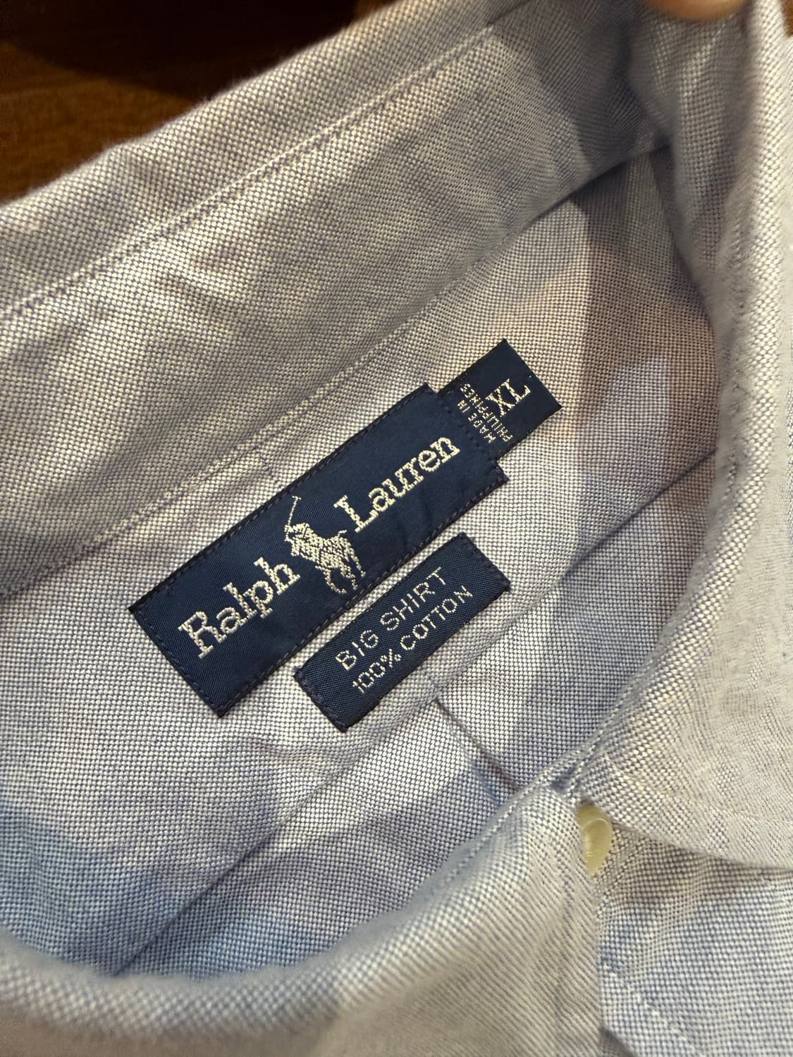 폴로 랄프로렌 빅셔츠 XL 상품이미지3
