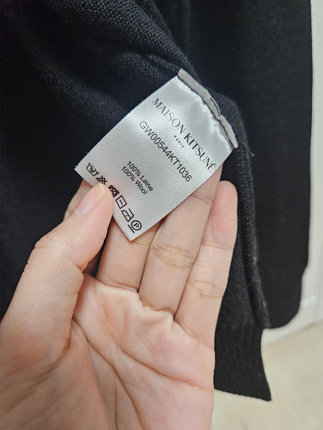 메종키츠네 더블폭스 여성 가디건M사이즈 상품이미지4