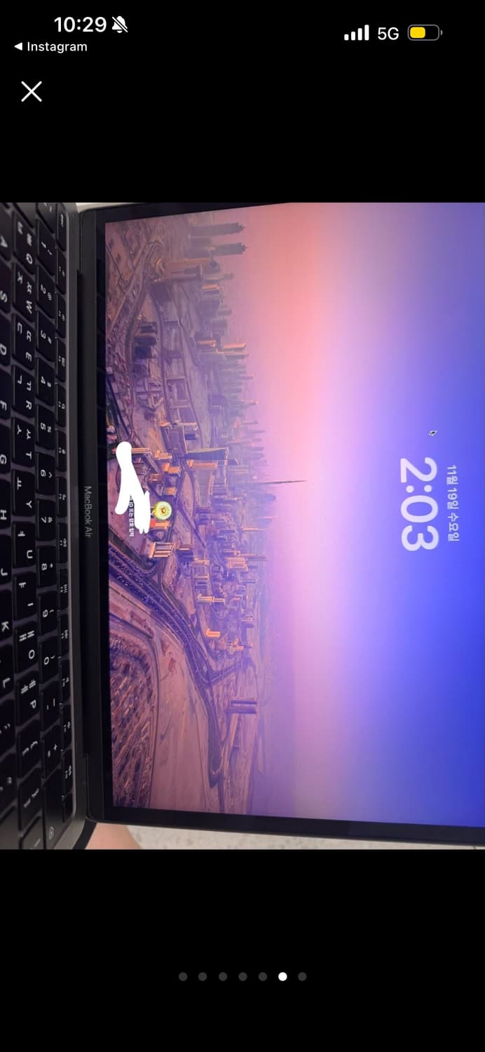 [풀박스] 맥북에어 m1 스그 16g 1테라 상품이미지6