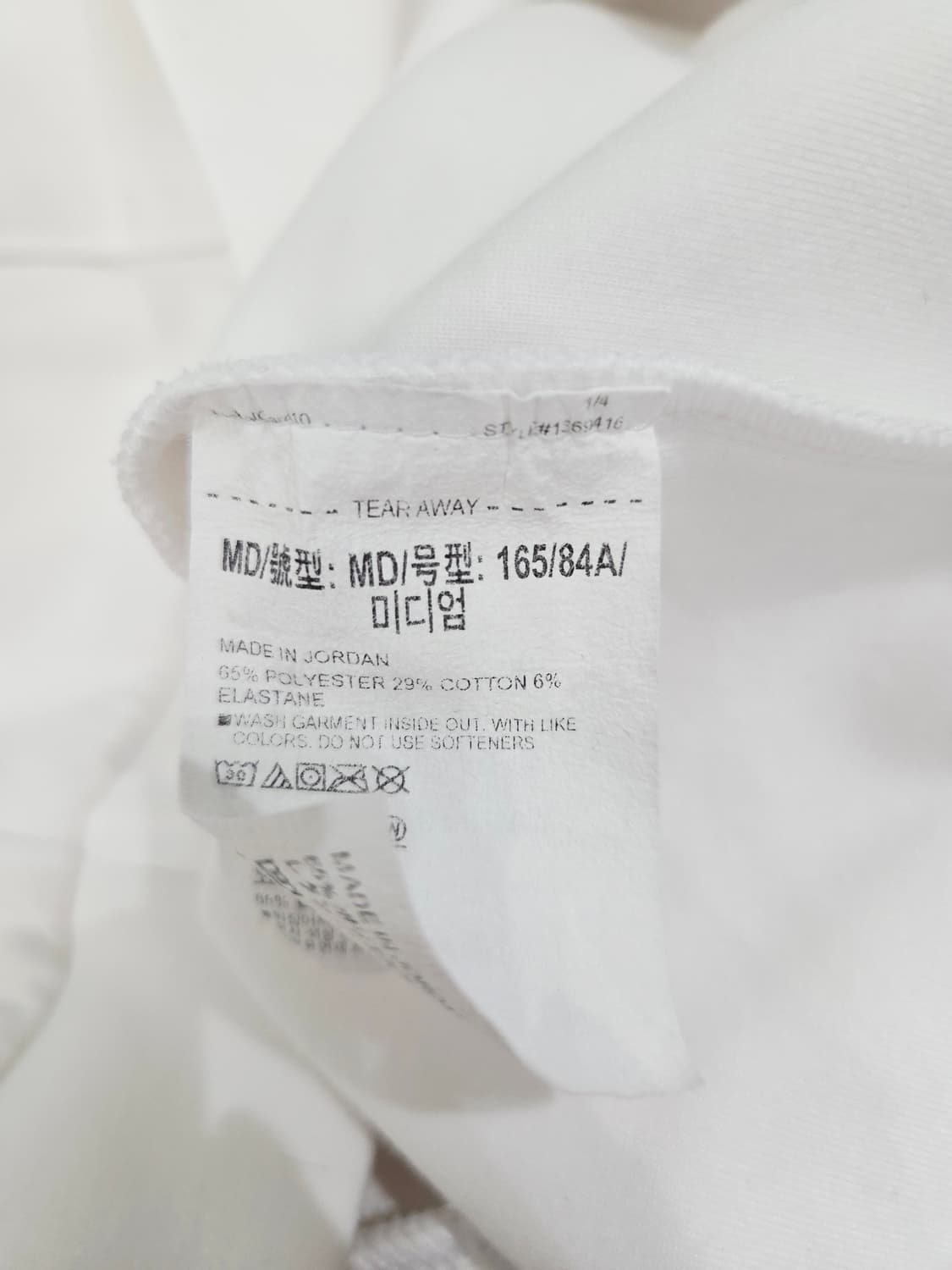 언더아머 안감기모 화이트 로고 후드티_M 상품이미지7