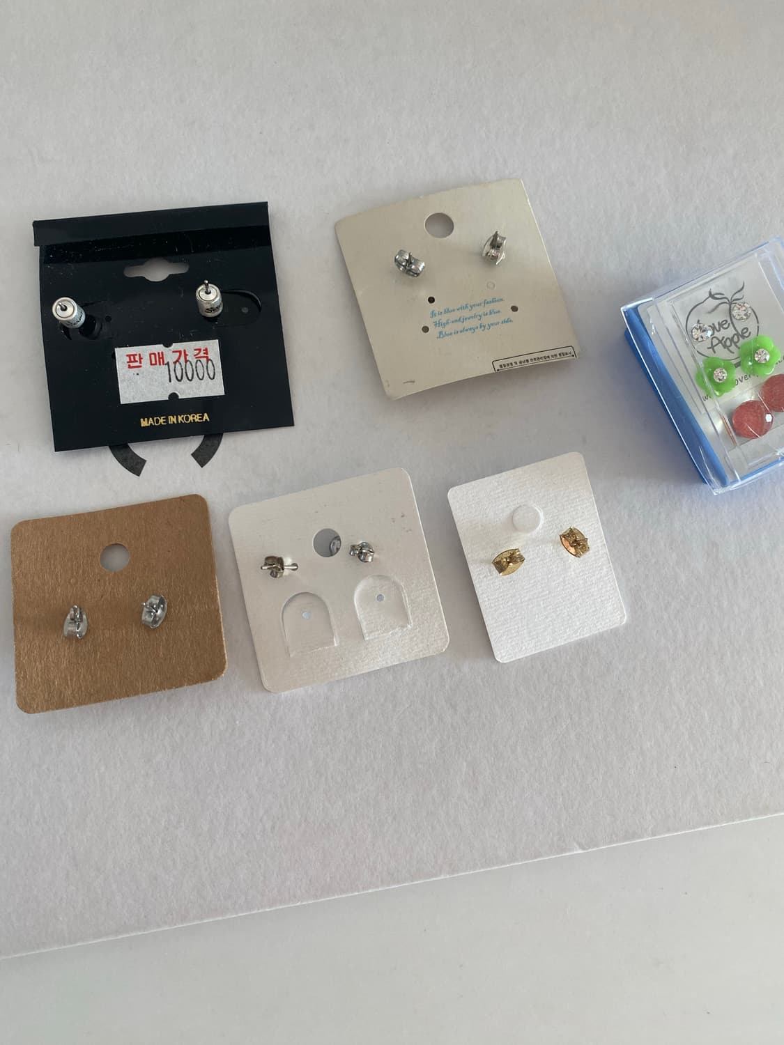 새상품 귀걸이 6종 세트 상품이미지4