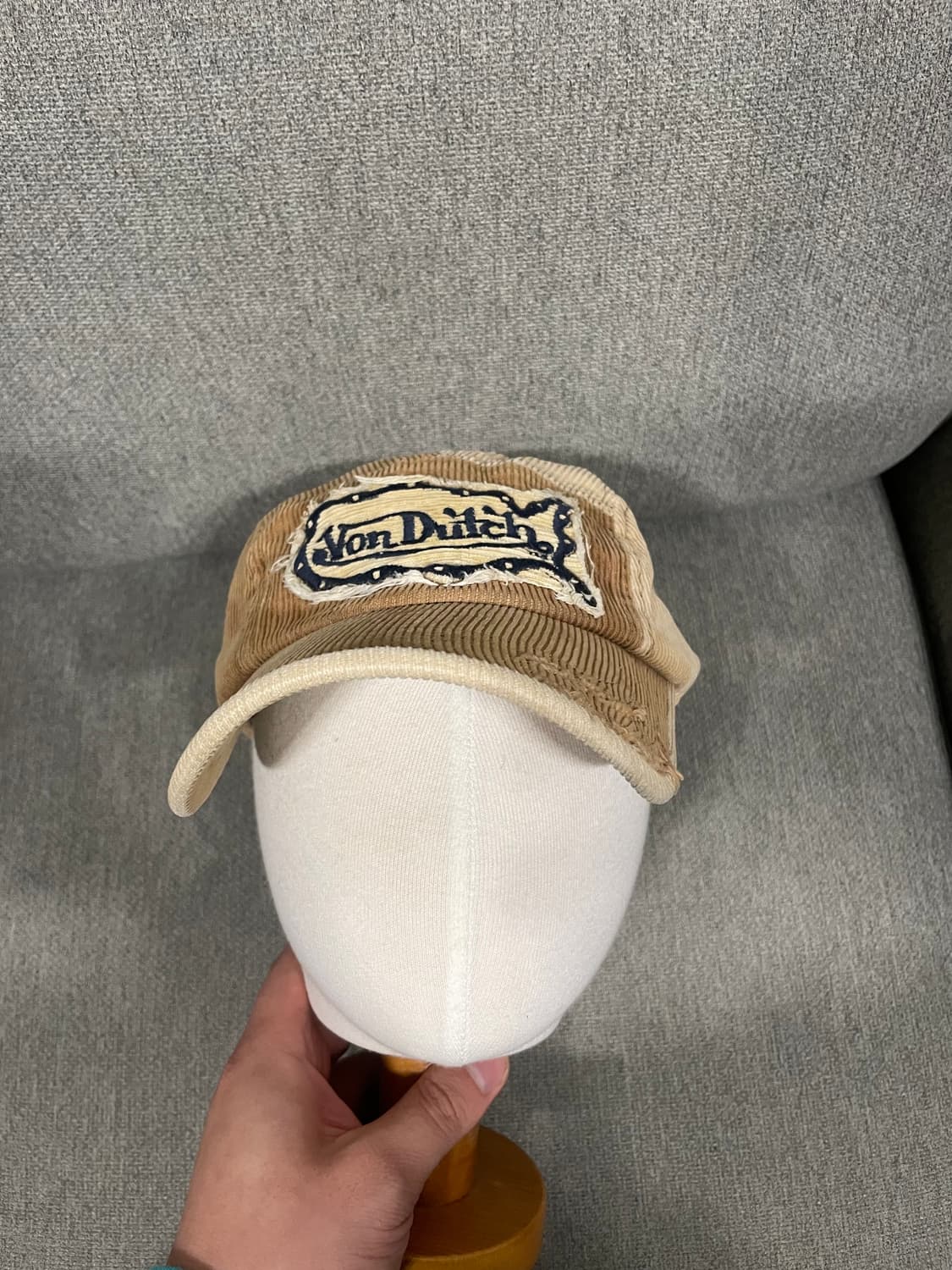 Von Dutch 빈티지 본더치 코듀로이 볼캡 상품이미지2