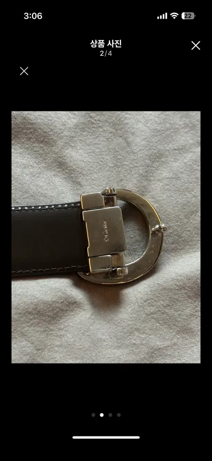 까르띠에 팬더 벨트 상품이미지2
