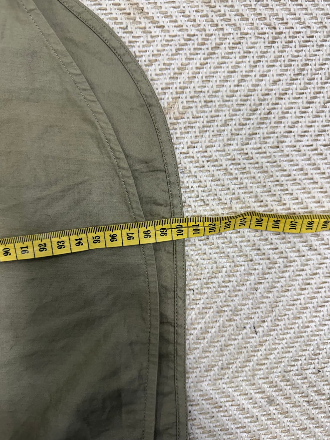 정품) COS 코스 루즈핏 카키색 블라우스 원피스 36 상품이미지9