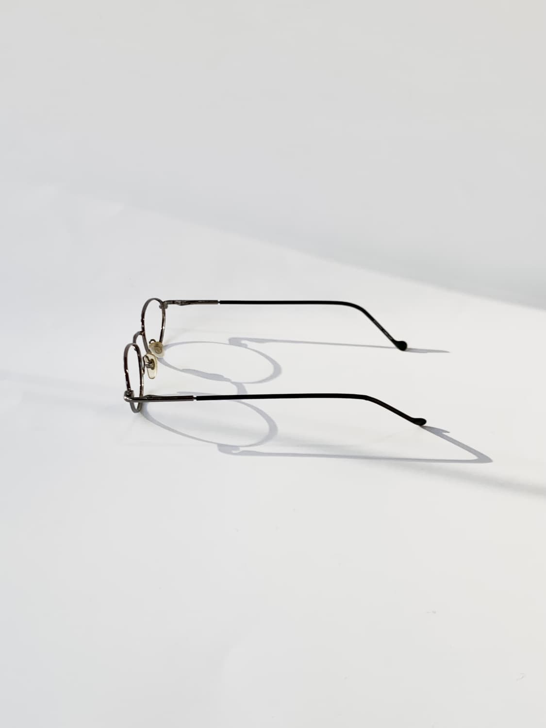 [픽키-649] EYE CON 메탈 오벌 안경 / 빈티지 슬림  상품이미지3
