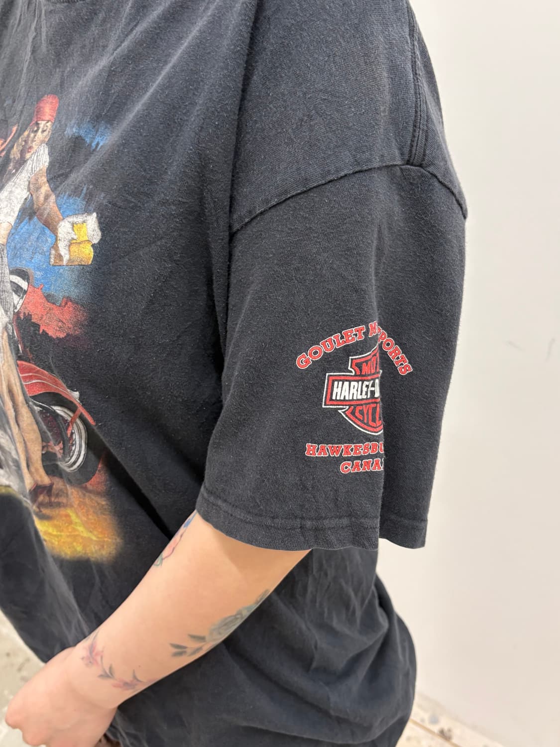 90’s Harley-Davidson 반팔 티셔츠 상품이미지3