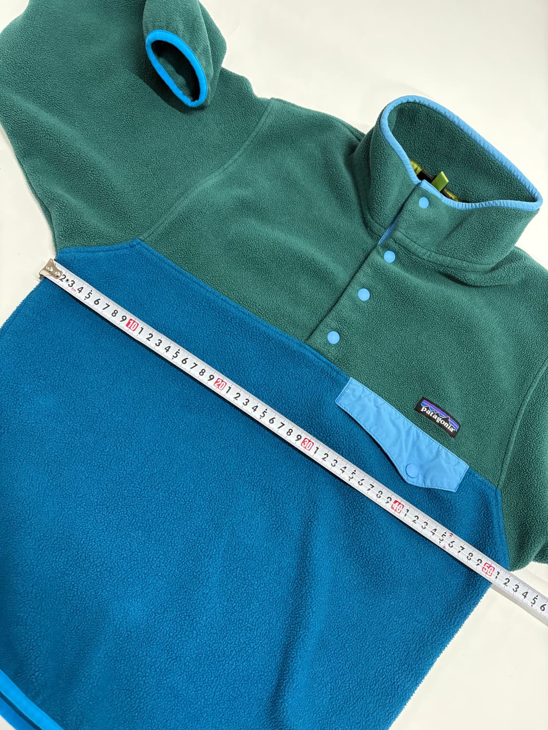 빈티지파타고니아 신칠라 스냅티 멘즈xs 그린 상품이미지7