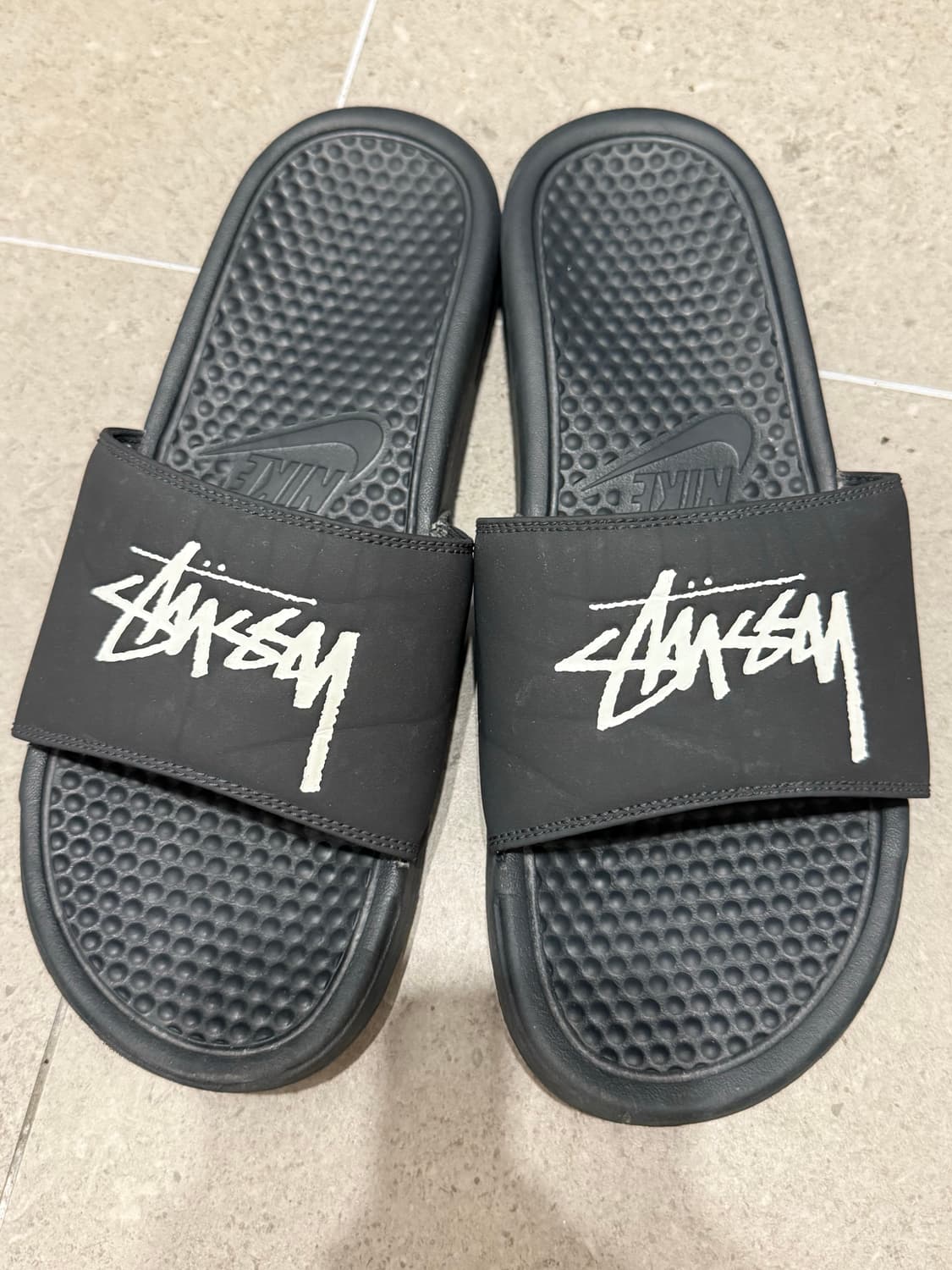 [280] 나이키 x 스투시 베나시 슬라이드 오프 느와르 상품이미지1