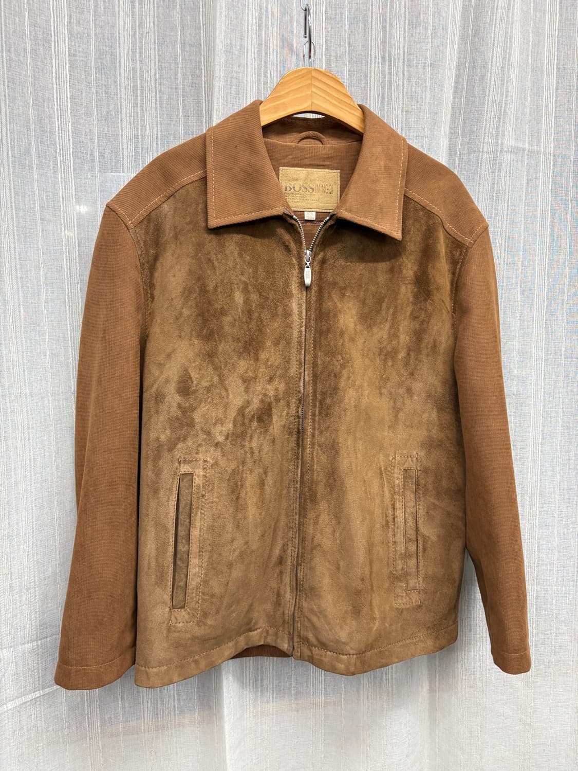 BOSS 브라운 스웨이드 자켓 상품이미지4