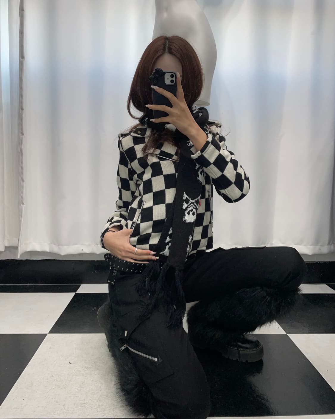 🎸체크 라이더 자켓🎸 상품이미지4