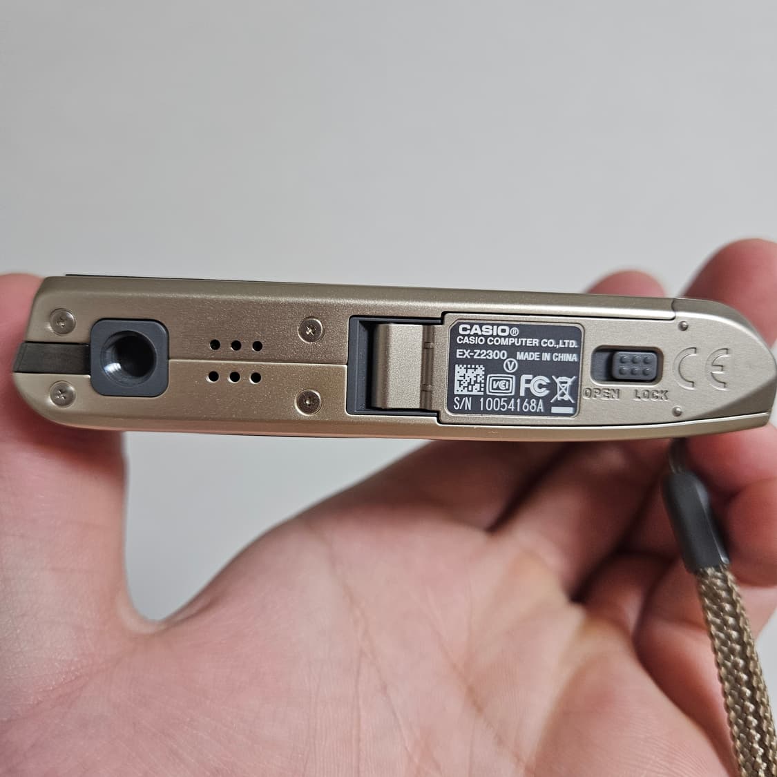 (아일릿 모카 디카) 카시오 엑슬림 EX-Z2300 골드 상품이미지5