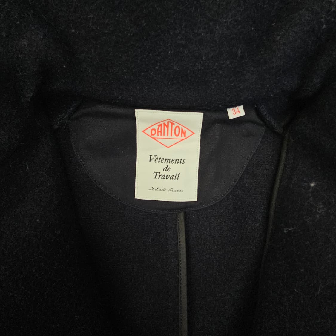 (무료배송) 단톤 롱코트 / 네이비 / 34사이즈(S) 상품이미지3